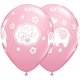 Balon na narodziny dziewczynki - It's a girl - różowy
