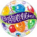 Balon "Congratulations" GRATULACJE - 56 cm