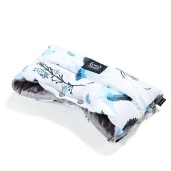 Mufka Aspen Winterproof, Blue birds, Dark Grey, La Millou