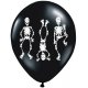 Balon Halloween - Kościotrupy
