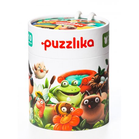 Puzzle Cubika Duo - Gdzie mieszkają zwierzątka