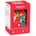 Marioinex - Klocki Classic 115 szt. - giętkie, gumowe