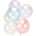 Balon Crystal Clearz - Niebieski - 45 cm