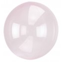 Balon Crystal Clearz - Różowy (Pink) - 45 cm