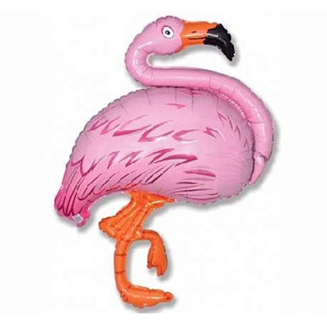 Duży balon w kształcie Flaminga - 60 cm