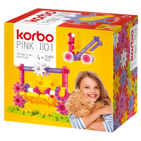 KORBO PINK 110 - Klocki Korbo