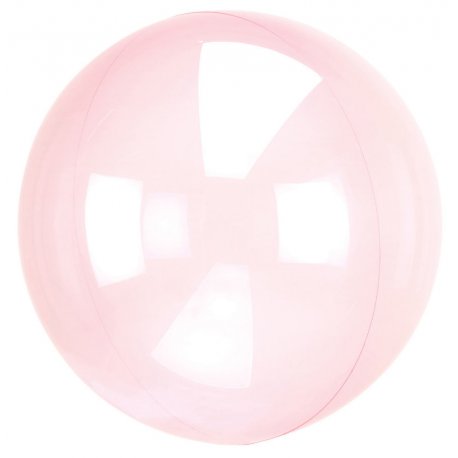 Balon Crystal Clearz - Ciemny Róż - 45 cm