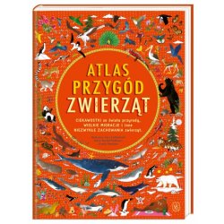 Książka Atlas przygód zwierząt - Wydawnictwo Nasza Księgarnia