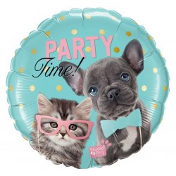 Balon Foliowy - Party Time 46 cm