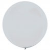 Balon Dekoracyjny Metalilc Silver (Srebrny) - 60 cm (24")