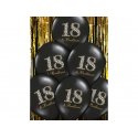 Balon 18 & Brilliant, Pastel Black - 30 cm