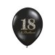 Balon 18 & Brilliant, Pastel Black - 30 cm