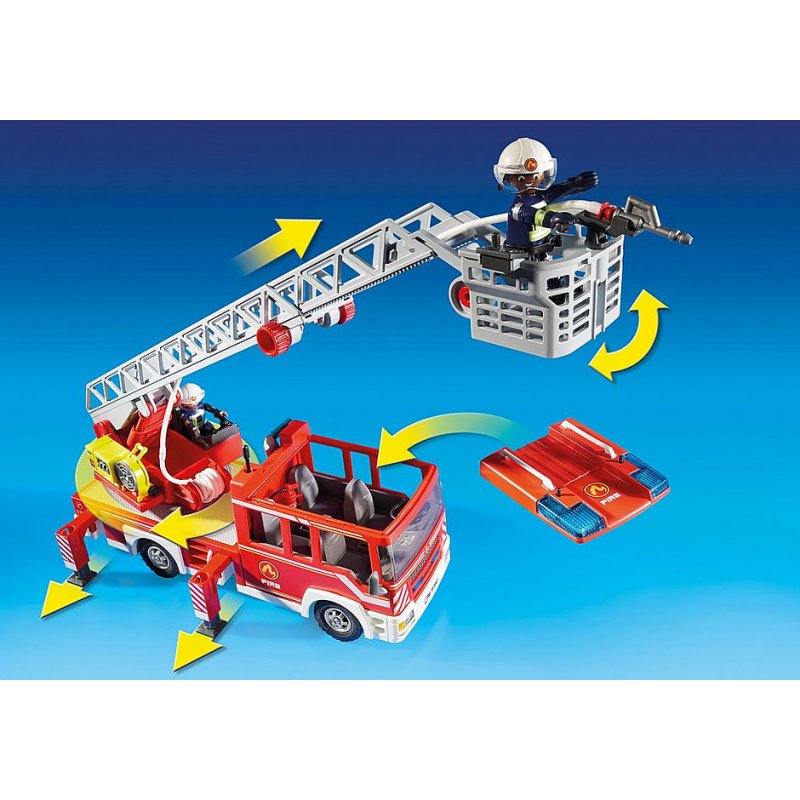 Playmobil 9463 Samochód Strażacki z drabiną