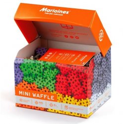 Klocki mini wafle - 500 elementów