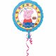 Świnka Peppa Urodzinowy Balon Foliowy - 43cm - Happy Birthday