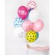 Balon 30 cm, Love makes me fly, Pastel Baby Pink