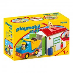 Playmobil 70184 - Ciężarówka z garażem i funkcją sortera 1.2.3