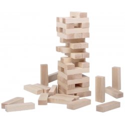 Klocki JENGA BRIK - Gra - Bukowe Drewno