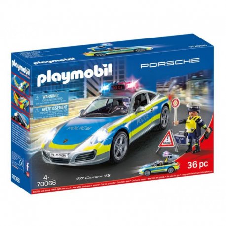 Playmobil 70066, Porsche 911 Carrera 4S Policja