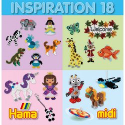 Hama midi - INSPIRACJE 18 - Książeczka z pomysłami