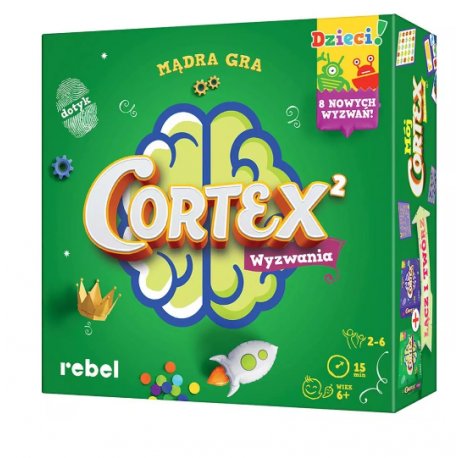 Gra Cortex Dzieci Wyzwania 2 - Wydawnictwo Rebel