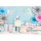 Girlanda Pastelowe Gwiazdki, 13 x 140 cm - PartyDeco