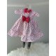 Ubranko dla lalki - Sukienka z kokardą
