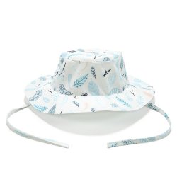 Safari Hat La Millou, Blue Leaves Vivid