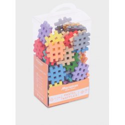 Klocki Wafle Mini Pastel- Blister 70 szt