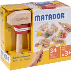 Matador Maker M034 - Drewniane klocki 3+