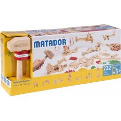 Matador Explorer E222 - Klocki Drewniane Konstrukcyjne od 5 roku życia