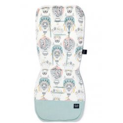 Stroller Pad Organic Jersey, Cappadocia Dream, Smoke Mint - La Millou