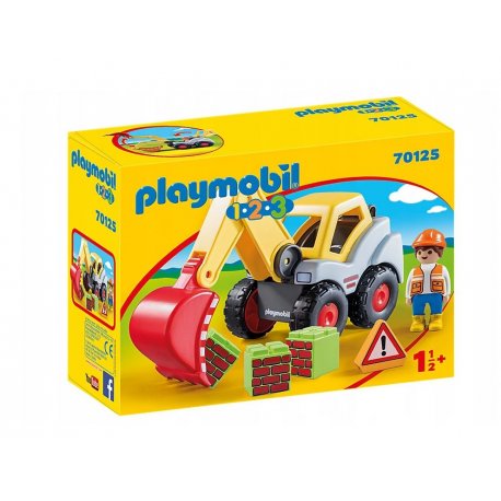 Playmobil 70125 - Koparka 1.2.3