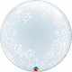 Balon Dekoracyjny Deco Bubble - Fantazyjny - transparentny 61 cm