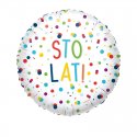 Balon urodzinowy "Sto lat!" - 43 cm