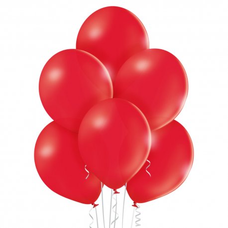 Balon lateksowy Pastel Red - 30 cm