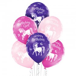 Balon - Urodzinowy Jednorożec (Birthday Unicorn) - D11 Belbal