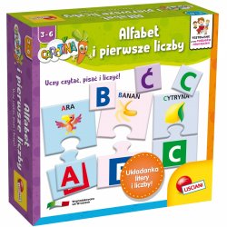 Alfabet i pierwsze liczby, Lisciani P54961