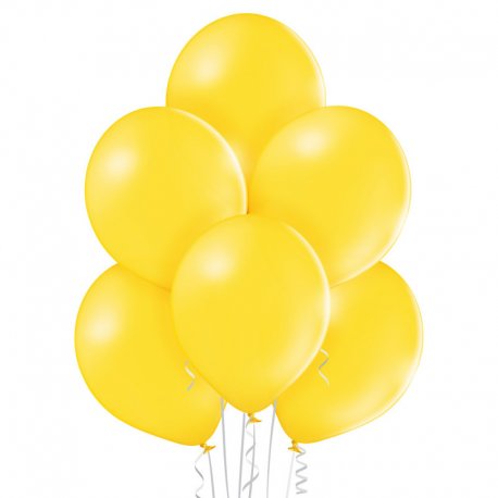 Balon lateksowy Pastel Bright Yellow - 30 cm