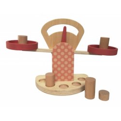 Drewniana waga szalkowa do zabawy | Egmont Toys