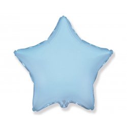 Balon foliowy niebieska gwiazda 18" 