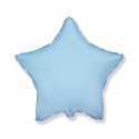 Balon foliowy jasnoniebieska gwiazda 18" 