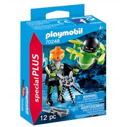 Playmobil 70248 - Agent z dronem