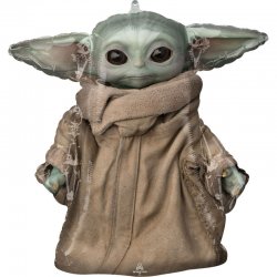 Balon Foliowy Star Wars - Baby Yoda (Mandalorian) - 80 cm