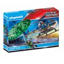 Playmobil 70569 - Policyjny śmigłowiec - Ucieczka ze spadochronem