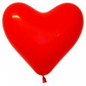 Balon lateksowy SERCE czerwone 40 cm