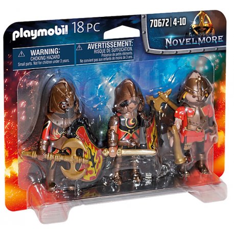 Playmobil 70672 - Trzech wojowników Burnham