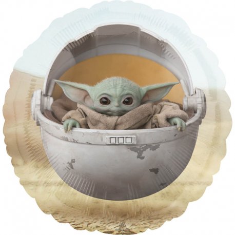 Balon Star Wars - Baby Yoda (Mandalorian) - 43 cm