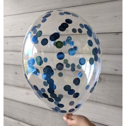 Balon z konfetti - 30 cm