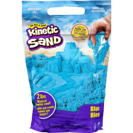 Kinetic Sand - Spin Master - kolor niebieski - 907 gram